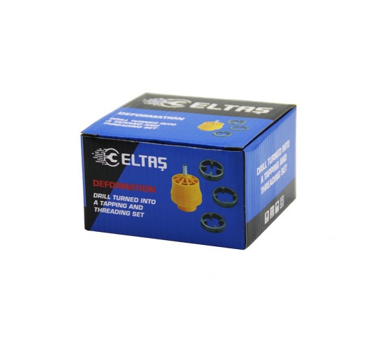 ELTAŞ DEFORMATION LRD-102 PLASTİK SU BORUSU ( DIŞ DİŞ AÇMA ) MATKAP UCU ( 1 & 1/2 & 3/4 )*100