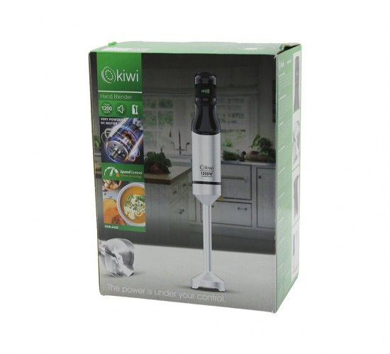 KİWİ KHB-4438 ( ÇUBUK ) EL BLENDER (1200W) (DEĞİŞKEN HIZ KONTROL DÜĞMESİ) (GÜÇLÜ DC MOTOR)(ÇELİK BIÇAK) (KROM KAPLAMA GÖVDE)*8