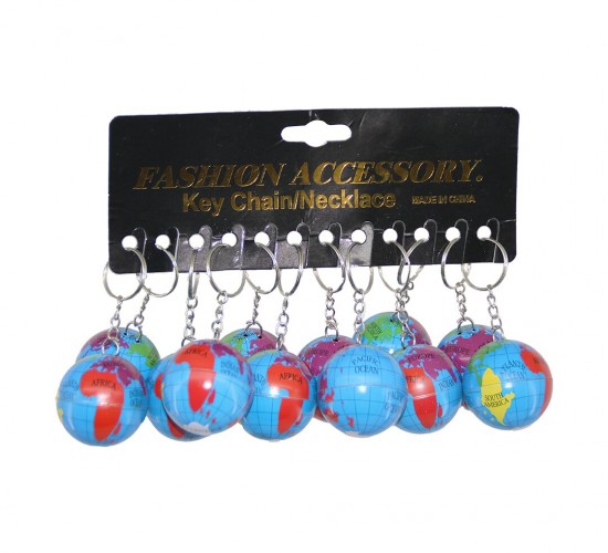 ÇINAR-2132-5 FASHION ACCESSORY DÜNYA ANAHTARLIK*12X100