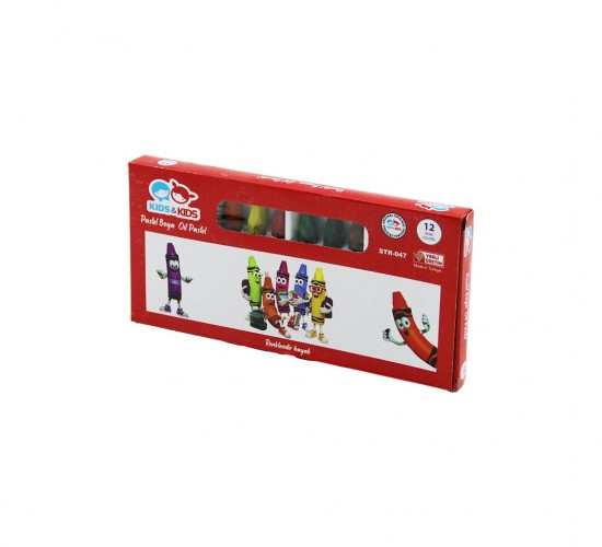 KIDS & KIDS STR-47 ( 12PCS = 12 RENK ) PASTEL BOYA*144