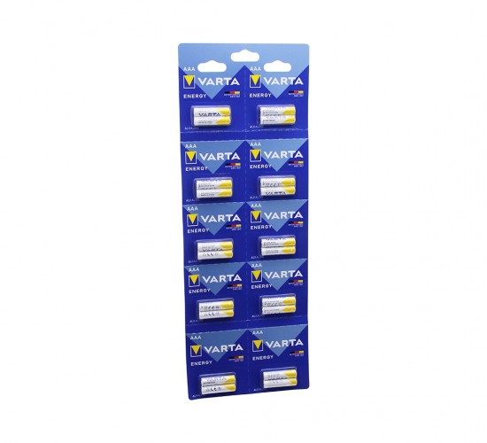 VARTA İNCE PİL ALKALİN ( 20PCS )*1X12