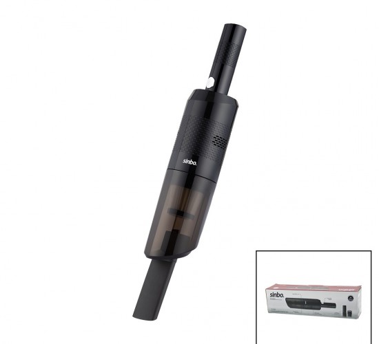 SİNBO SVC-8630 ( OTO ARAÇ ) EL TİPİ SÜPÜRGE ( ÇAKMAKLIK ŞARJLI )( MİNİ & TAŞINABİLİR )( HEPA FİLTRE & 2 BAŞLIK & 4000mAH BATARYA)*12