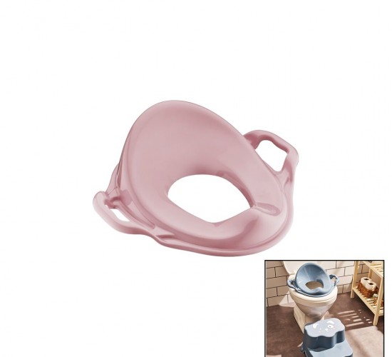 DÜNYA BABY-11107-603 ( PEMBE ) ÇOCUK KULPLU KLOZET ADAPTÖRÜ*18