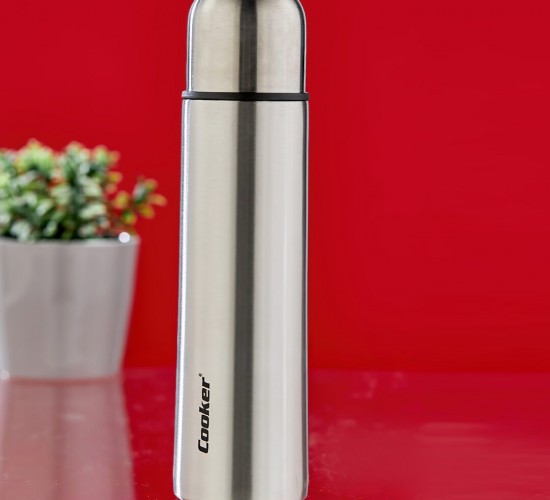 COOKER CKR-2115 ( 0.5LT ) ( KROM ) TERMOS ( PASLANMAZ ÇELİK & SIZDIRMAZ KAPAK = BARDAK )*24