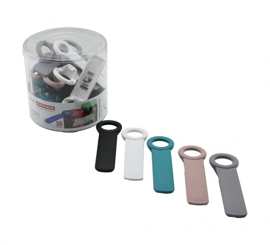 BARONESS BRNS-10011 ( 2İN1 ) PRATİK ŞİŞE & KAVANOZ KAPAK AÇACAK ( RENKLİ PLASTİK SAPLI & METAL )*30X12