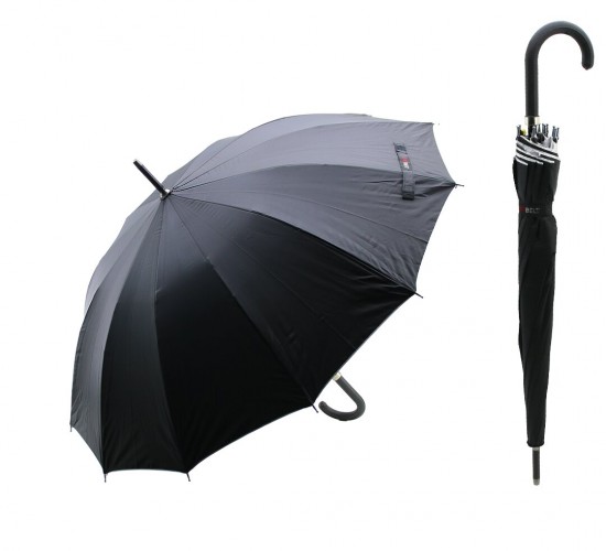 SKYBELT SKY-220 ( FİBER 12 TELLİ ) SİYAH BAY & ERKEK BASTON ŞEMSİYE*60