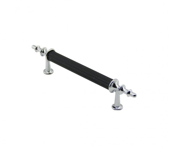 İBİCO-974 ( 9.6CM ) ( KROM & SİYAH ) BORU KULP*10X5