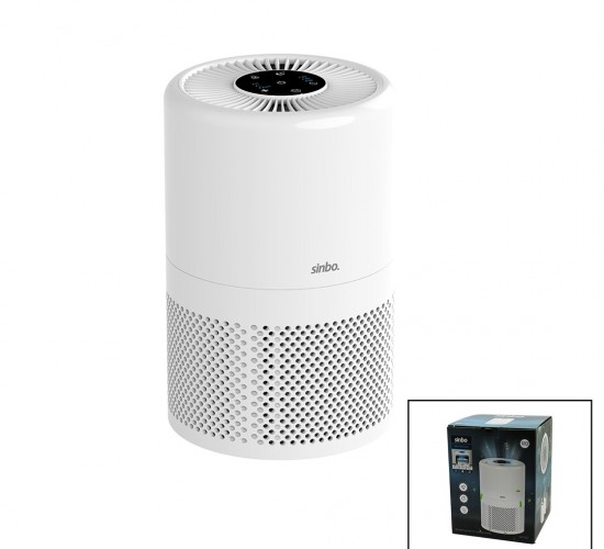 SİNBO SAP-5507 ( BEYAZ ) HAVA TEMİZLEME CİHAZI ( OTOMATİK FAN ) ( 3 KADEME FİLTRELEME ) ( LED AYDINLATMA ) ( SESSİZ UYKU MOD )*2
