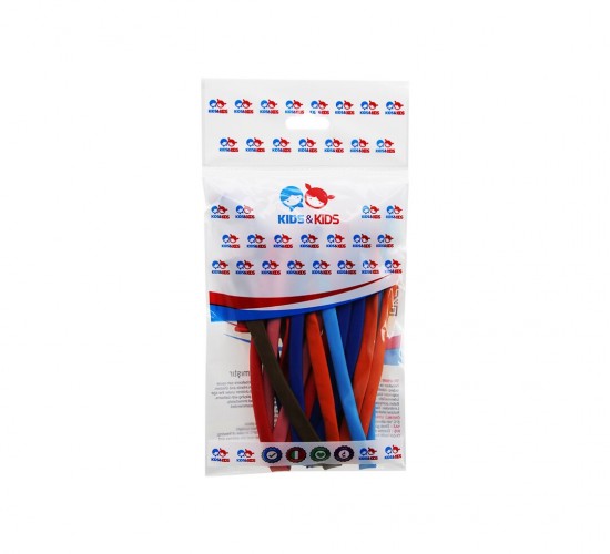 KIDS & KIDS S-4 ( RENKLİ & SOSİS ) ( 10PCS ) BALON*10X100