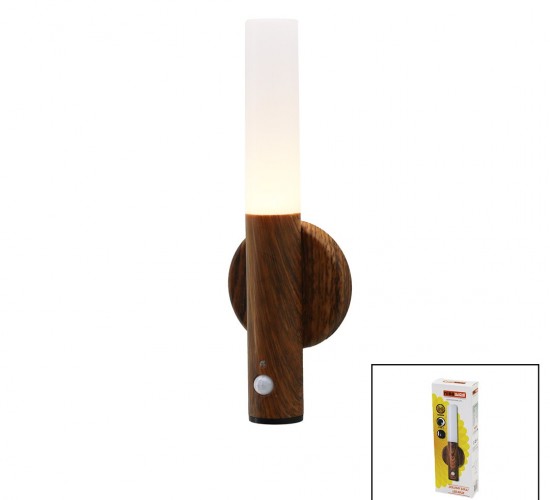 NİSALUCE EAMP-098/1 ( SENSÖRLÜ=1--3MT ) ( TYPE-C ŞARJLI ) ( GÜNIŞIĞI LED ) DOLUNAY LED APLİK LAMBA ( 1W )*50