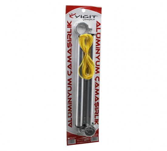 YİĞİT ÇAMAŞIRLIK ( YUVARLAK ) ALÜMİNYUM ÇAMAŞIR ASKISI*45
