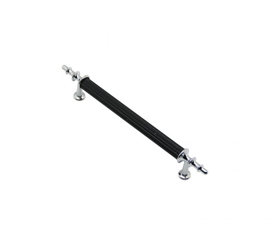 İBİCO-976 ( 12.8CM ) ( SİYAH & KROM ) BORU KULP*10X5