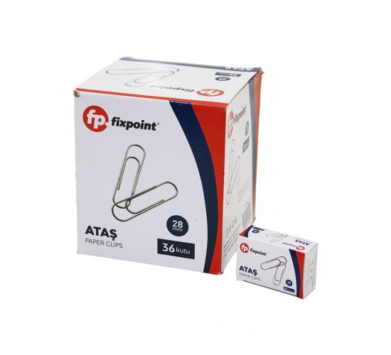 FİXPOİNT P-2299 ( 50PCS ) METAL ATAŞ 28MMM*36X20