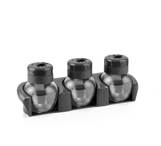 QLUX C-00372 STAR STANDLI TUZLUK & BAHARATLIK ( 3X210CC ) ( PLASTİK KAPAK = 3 SİTİL DÖKÜM )*8=K