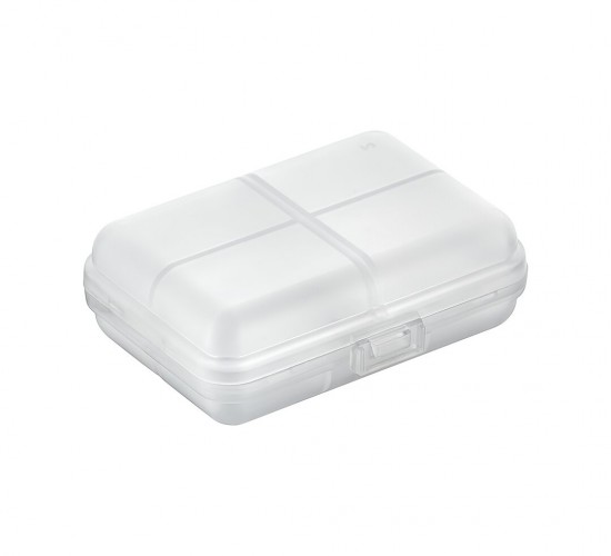 QLUX L-00967 ( D.DÖRTGEN ) ( 10 BÖLMELİ ) PILL DISPENSER İLAÇ KUTUSU
