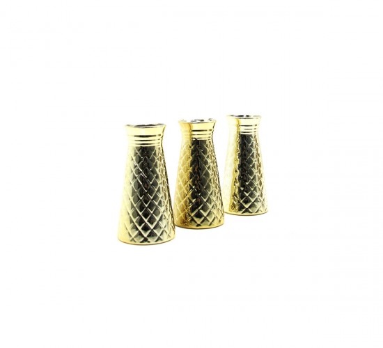 İBİCO İ12-100 ( VAZO & ORTA ) ( GOLD & SERAMİK ) BİBLO & DEKORATİF SÜS EŞYASI*12X12