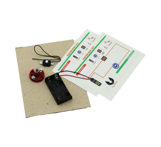 DOMİNİC ELEKTRİK DENEY SETİ*10X30