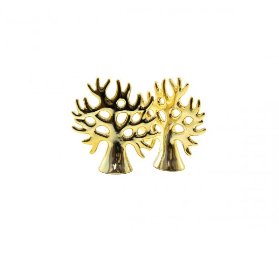 İBİCO İ12-139 ( AĞAÇ & ORTA ) ( GOLD & SERAMİK ) BİBLO & DEKORATİF SÜS EŞYASI*12X20
