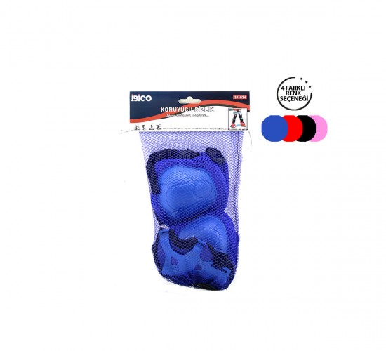 İBİCO İ19-034 PATEN DİZLİK & DİRSEKLİK SETİ*100