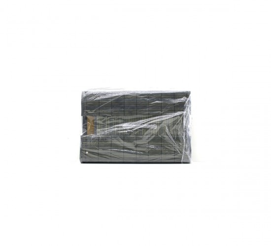 İBİCO İ21-133 ( GRİ ) ( YUVARLAK ) ( 35X50CM ) ( BAMBU AHŞAP ) KİRLİ ÇAMAŞIR SEPETİ ( SEYYAR KAPAKLI ) ( KUMAŞ ÇANTALI ) ( İP KULPLU )*12