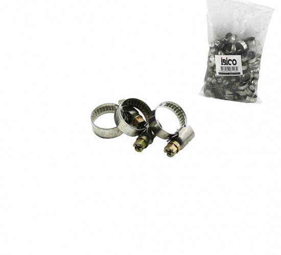 İBİCO İ13-113 ( 13-19MM ) METAL HORTUM KELEPÇE ( TORK AYARLI & AYARLANABİLİR KLİPS )*50X60