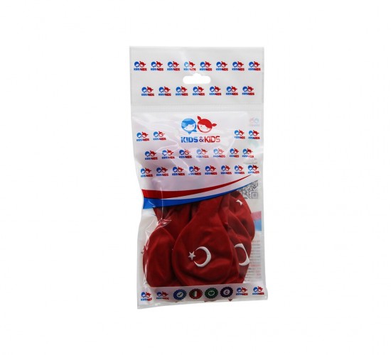 KIDS & KIDS B-045 ( BAYRAK ) ( 10PCS ) BALON*10X100