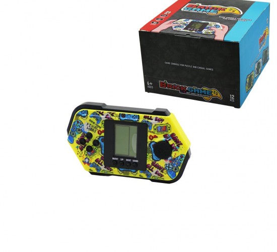 BAROTTİ DMR-9676 ( ALTIGEN MODEL ) TETRİS ( PİLLİ ) ELEKTRONİK OYUN ( LEVEL & SKOR EKRANLI ) ( BRICK GAME )*12X16