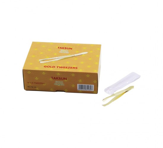 TAKSUN TW-30 ( GOLD ) METAL CIMBIZ ( ŞEFFAF PVC KILIFLI )*60X24