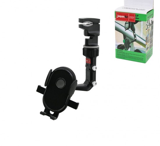 JAPANEX UNIVERSAL CLIP Y-613 ( OTO & ARAÇ ) TELEFON TUTUCU ( 360°  BAŞLIK )( MANDALLI & OYNAR KOL & GENİŞLİK AYARI)*100