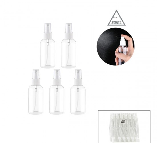İBİCO İ17-029 ( 50 ML ) ( ŞEFFAF & PLASTİK ) ( BOŞ ) SPREY ŞİŞE*12X100