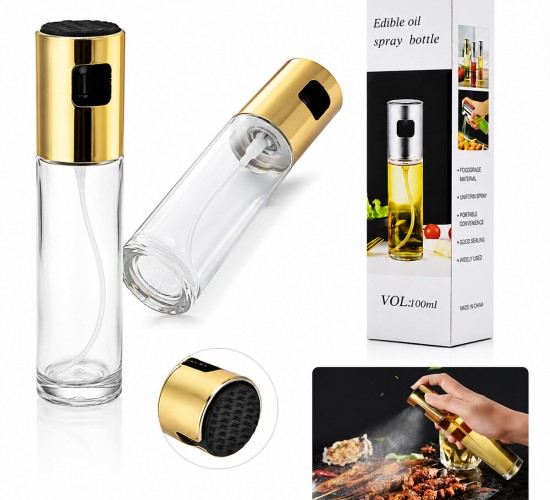 İBİCO İ22-413 ( 100 ML ) ( SPREY ) ( CAM ) YAĞDANLIK ( KROM & RENKLİ SPREY KAFA & İNCE UZUN ŞİŞE )*100