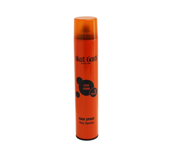 AKAT GARDİ ( ULTRA STRONG & TURUNCU ) SAÇ SPREYİ ( 400ML ) ( NO:3 )*12=K