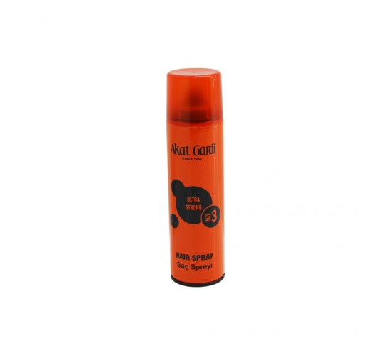 AKAT GARDİ ( ULTRA STRONG & TURUNCU ) SAÇ SPREYİ ( 180ML ) ( NO:3 )*12=K