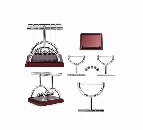 İBİCO İ12-257 BALANCE BALLS ( KÜÇÜK ) NEWTON &  METAL DENGE TOPLARI ( MASA ÜSTÜ )*144
