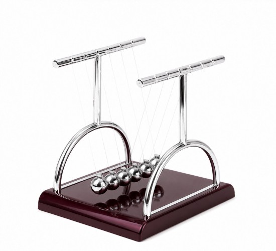 İBİCO İ12-259 BALANCE BALLS ( BÜYÜK ) NEWTON &  METAL DENGE TOPLARI ( MASA ÜSTÜ )*36