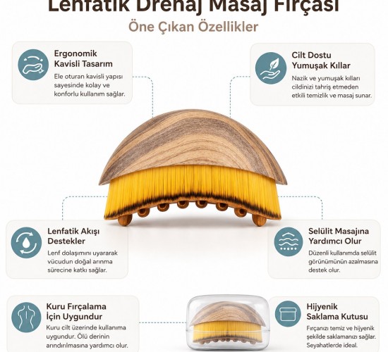 İBİCO İ21-137 ( KUTULU ) LENF DRENAJ YÜZ BOYUN MASAJ & ÇOK AMAÇLI FIRÇA ( LEOPAR DESENLİ )*400