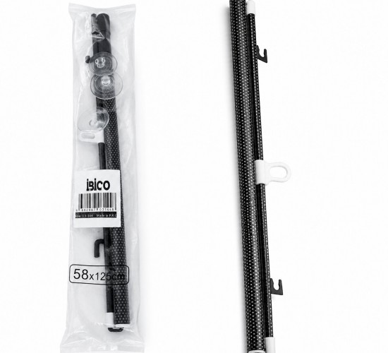 İBİCO İ13-144 ( 58X125CM ) ( OTO-ARAÇ & EV & OFİS ) ( CAM PANELİ ) GÜNEŞLİK ( PVC PERDE ) ( MAKARALI AÇ-KAPA ) ( VANTUZLU MONTAJ )*100