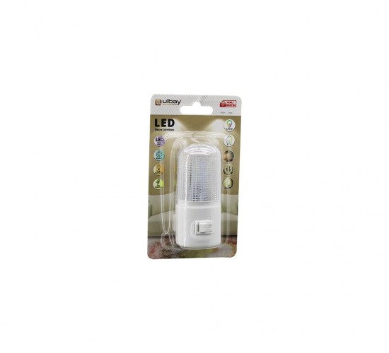 ULBAY GC-08 ULBAY ( 4 LEDLİ ANAHTARLI ) GECE LAMBASI*10X24