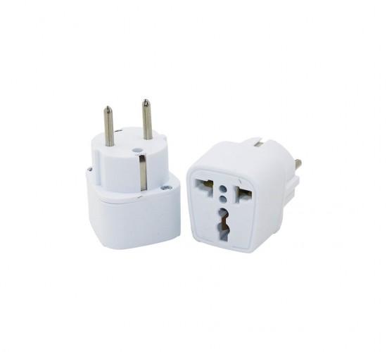 FETİH ELEKTRİK F-21 ( ÜNİVERSAL ADAPTÖR FİŞ ) ( BEYAZ )*40X10