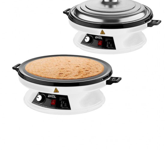 AKEL AT-111B KATMER & YUFKA SACI ( TERMOSTATLI & STANDLI ) 2000W ( EMAYE KAPLI GENİŞ ÜST YÜZEY ) ( 53CM GENİŞLİK )*1