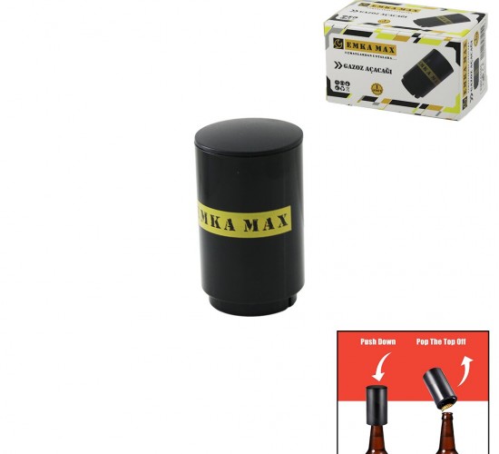 EMKA MAX-5585 PRATİK KAPAK AÇACAK ( ŞİŞE KAPAĞINA TAK = BAS-BIRAK )*240