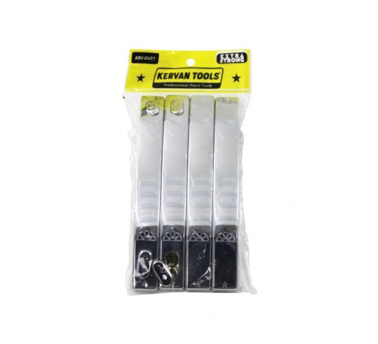 KERVAN TOOLS KRV-0401 ( 4PCS = 2TKM ) PLASTİK KROM KAPLAMA DUŞAKABİN KOLU 10MM*160