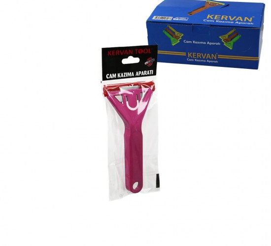 KERVAN TOOL CAM KAZIMA & BUZ KAZIYICI BIÇAK ( PLASTİK SAPLI )*36X20