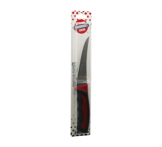 ERİNOX ( R-030K ) ( R032K ) ( NO-1 ) ( SIYIRMA ) ET BIÇAK & KURBAN ( SOFT ÇİFT BASKI RENKLİ PLASTİK SAPLI )*15X1