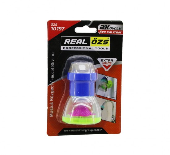 REAL ÖZS ÖZS-10197 MUSLUK UCU FİLTRESİ & SÜZGEÇ ( PERVANELİ )*288