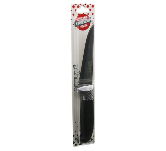 ERİNOX BP-0361 ( NO-1 ) ( BİLEZİKLİ ) ( KASAP ) ET BIÇAK & KURBAN ( RENKLİ PLASTİK KAYMAZ SAPLI ) ( %100 EL İŞÇİLİK )*15X1