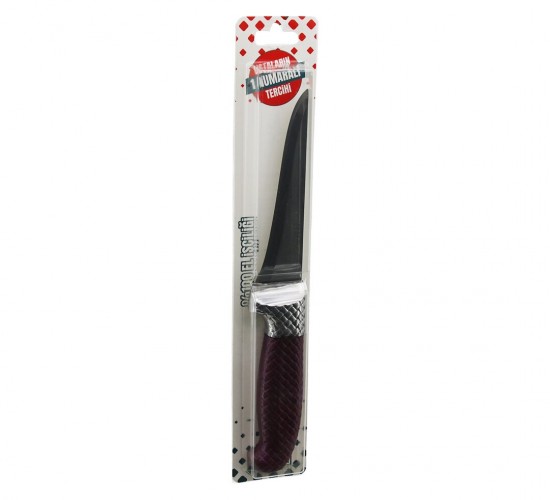 ERİNOX BP-036K ( NO-2 ) ( BİLEZİKLİ ) ( SIYIRMA ) ( KASAP ) ET BIÇAK & KURBAN ( RENKLİ PLASTİK KAYMAZ SAPLI ) ( %100 EL İŞÇİLİK )*15X1
