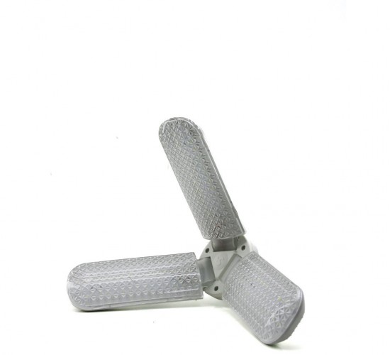 NO-VO T30-03 ( KRİSTAL ) ( 3 KOLLU ) ( PERVANE MODELİ ) BEYAZ LED LAMBA AMPUL ( 24W & E27 )*50