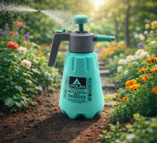 LITOLAN MS-2 ( GARDEN SELECT ) ( 2 UÇLU ) İLAÇLAMA & BASINÇLI PÜSKÜRTME POMPASI*30