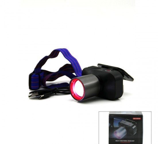 MULTI-FUNCTIONAL OR-8059 EKO ( ŞARJLI ) ( 30W ) KAFA LAMBASI FENER 1 LED ( USB & TYPE-C ) (KADEME IŞIK AYARI & FLAŞÖR )*120
